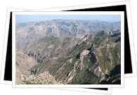 Copper canyon in Mexico