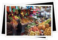 market in Mexico 